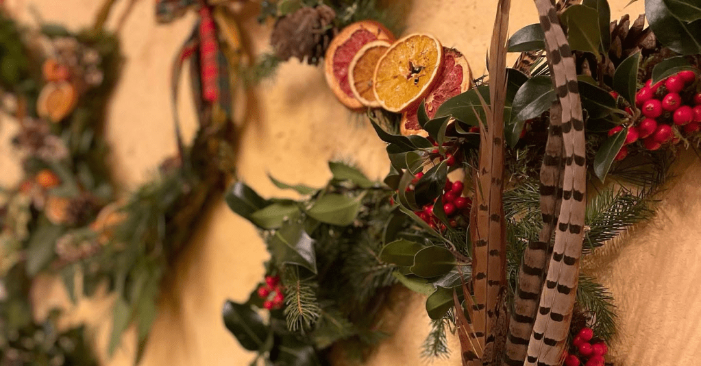 Get Creative This Christmas: Wreath Making at Brakehill Barns&nbsp;🎄